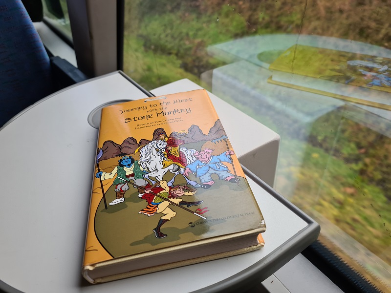 Buch Journey to the west, Monkey King, ein chinesisches Buch 